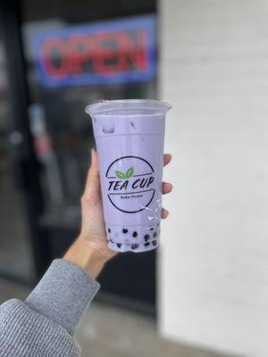 ig: @whatsviveating  |  taro milk tea