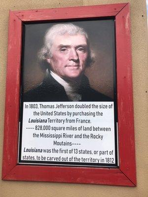 A little fun fact on the exterior