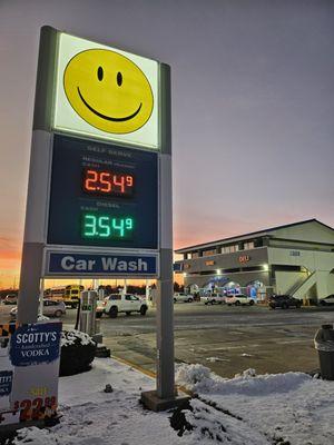 Friendly's Kent Island cheapest gas on kent island