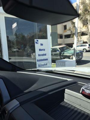 No Mercy Hospital Validations :/