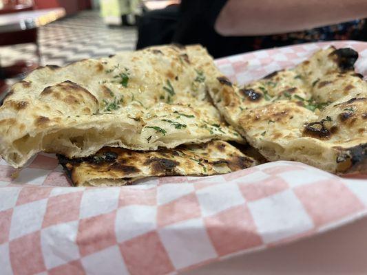 Garlic naan