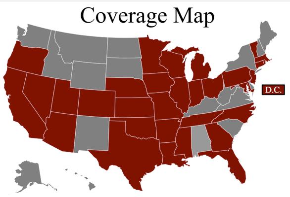 Coverage Map