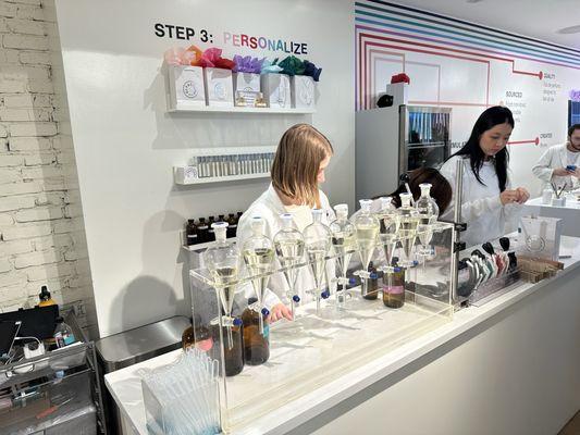 They are creating my scent