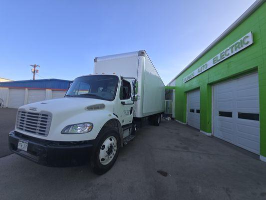 My Freightliner box truck.