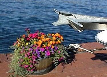 Dock at Watson's Resort on Lake Chelan