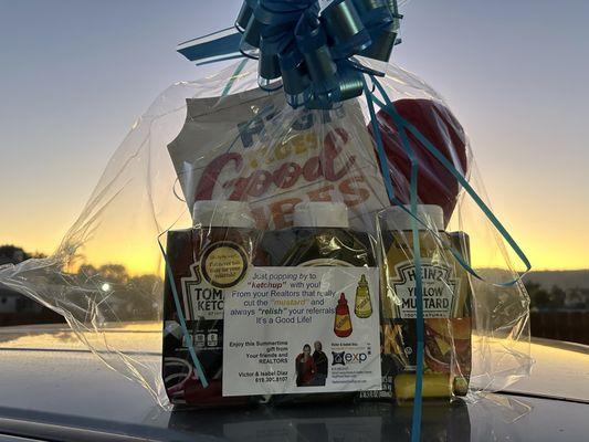 Isabel stopped by with this little thank you tonight. Best realtors ever!!! Happy birthday Isabel!