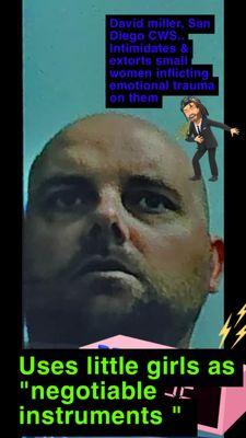 David diddy miller, the narcissistic sociopathic bully