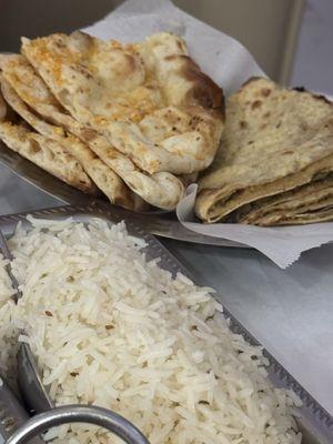 The rice is simply perfection and the breads are fluffy and flavorful.