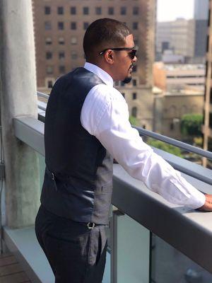 Bespoke Shoes, Suit, & Shirt by AARON JÙTON