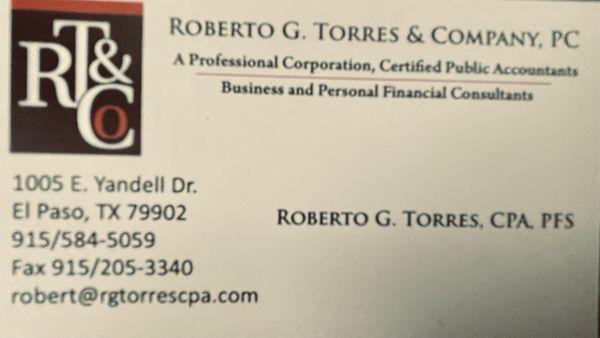 Robert G Torres & Company