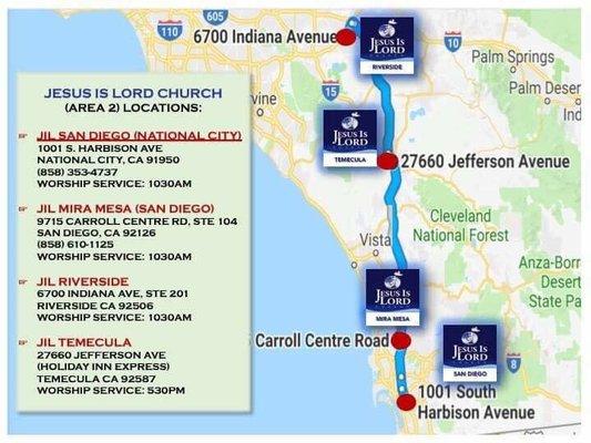 Jesus Is Lord Church Mira Mesa