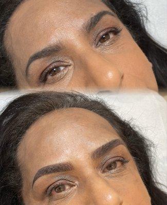 Micro shading eyebrow