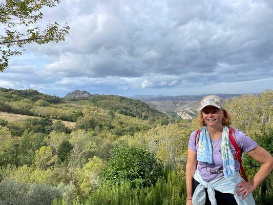 Hiking the Emilia Romagna hills in Italy - 2023