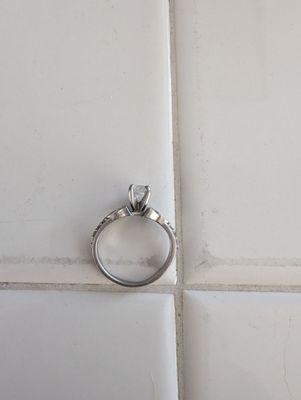 Using the lines of my counter to show that it is no longer circular