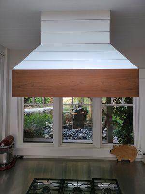 Kitchen Cabinets
Custom Walnut Hood
Ross, CA