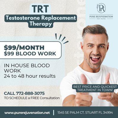 HRT for only $99 a month!