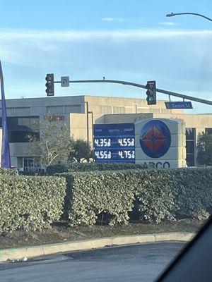 Corner street Signage