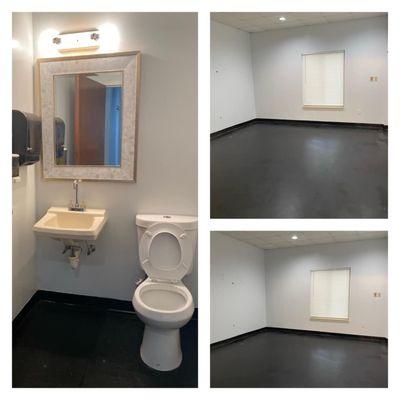 This double suite comes with its own private bathroom