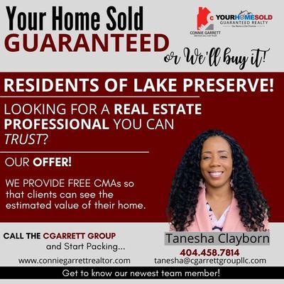 Tanesha Clayborn - Your Home Sold Guaranteed Realty
