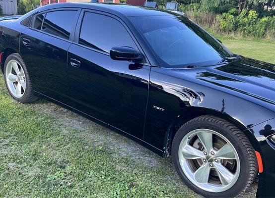 After windows tinted