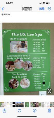 The BX Lee Spa & Reflexology
