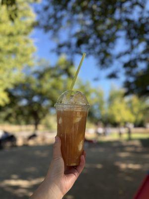 Apple cider float