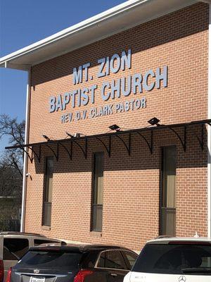 Mt Zion Baptist Church