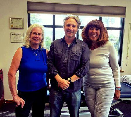 Jennifer Jones - PT (far left)
Christian Vanderford - DPT (center)
Mary Rogers - MSPT (far right)
Action Point Physical Therapy Staff