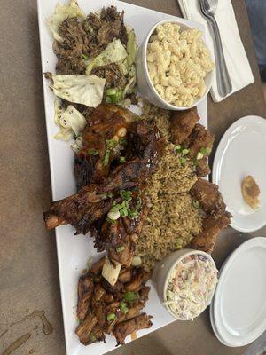 Overall, a delicious and satisfying meal with plenty to share and take home.Get the crispy potstickers.