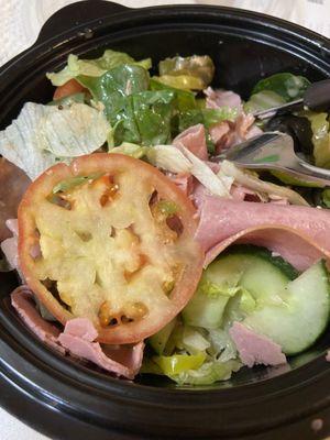 Another chunk of the non-edible tomato