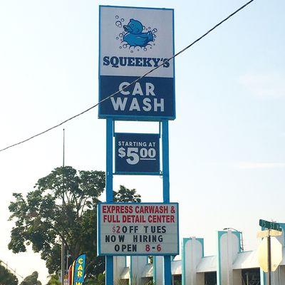 Our new sign! Stop by and see all the recent upgrades!