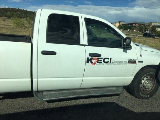 Photo of the worst driver ever....HWY 85 and Castle Pines, 4:18 pm 9-13-2017