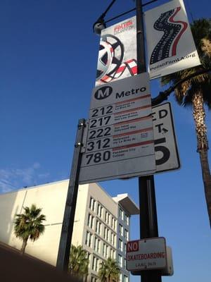 Hollywood / Highland Bus Stop