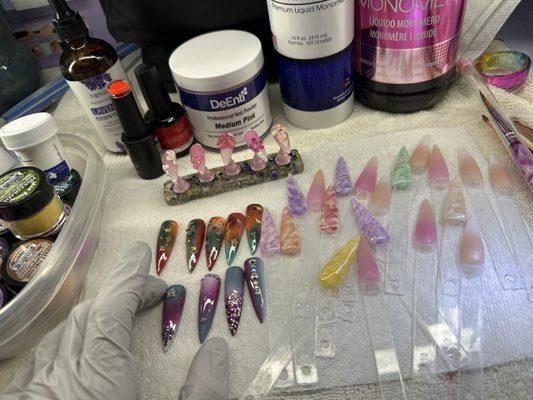 America Nail College and School Salon