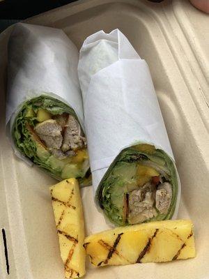 Island Fish Wrap with Ahi