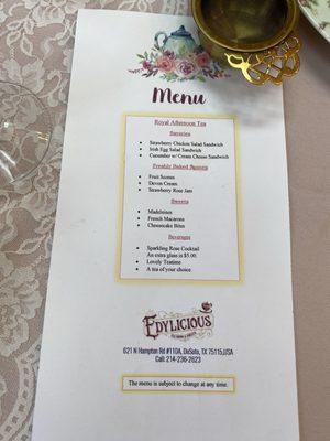 Edylicious Tea Room