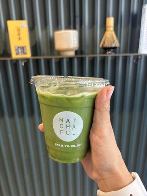 Matcha Au Lait.