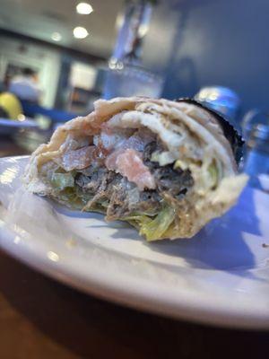 Lamb Shawarma Wrap