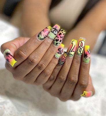 Miami nails