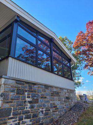 The end result of the cleanest windows