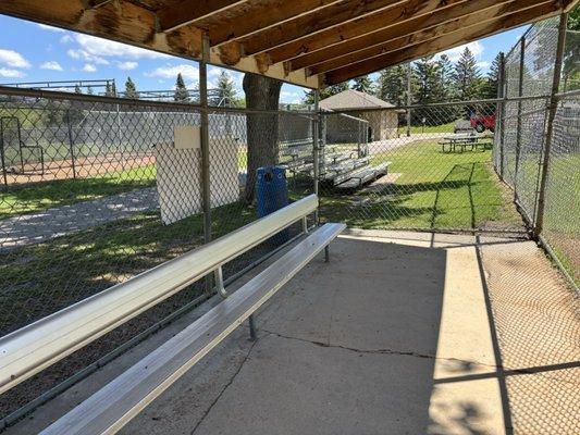 One of three baseball diamonds by my count.