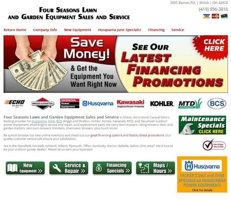 Four Seasons Lawn and Garden Equipment Sales and Service