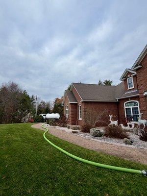 Winter is coming fast! Lawn ornaments are already out for Christmas!