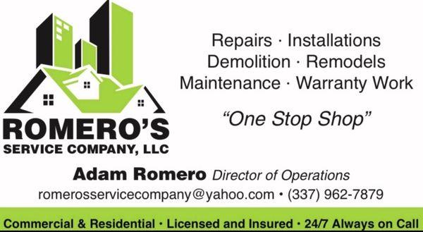 Romero’s Handyman & Cleaning Services