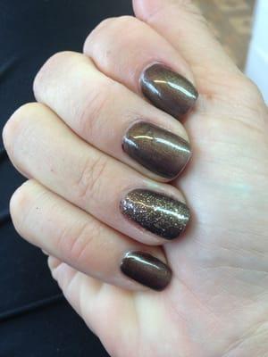 Beautiful fall color with shellac!