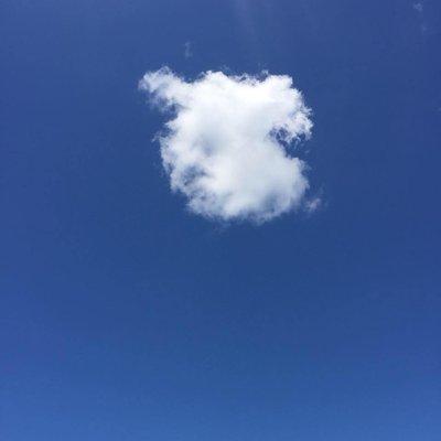 "let thoughts pass like drifting clouds, without a need to make them be gone and without being carried away"