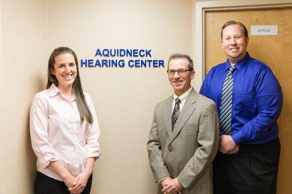 Left to Right: Dr. Bridget Block, Dr. Steven Freedman, Dr. Joseph Weisberger