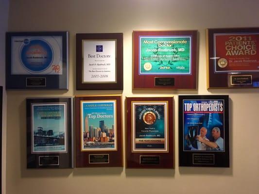 An award winning doctor.