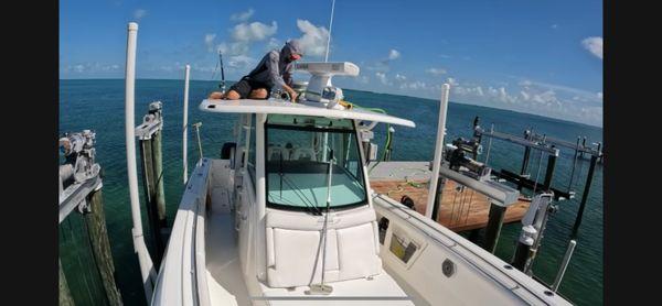 Ian's on the Dock Cleaning