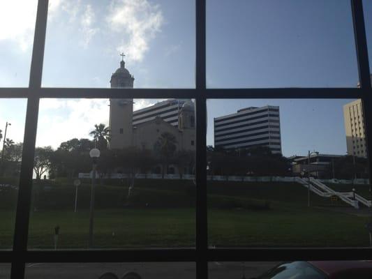 View from our table!